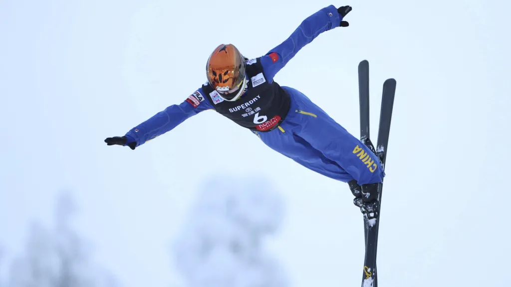 Čínská skokanka Sü Meng-tchao