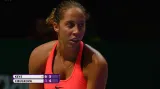 Závěrečný gem utkání Madison Keysová - Dominika Cibulková