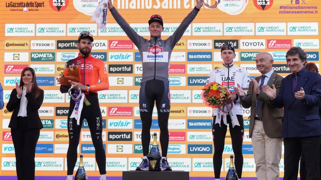 Van Poel ovládl monument Milán-Sanremo