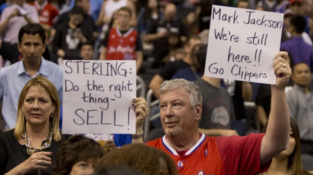 Fanoušci LA Clippers