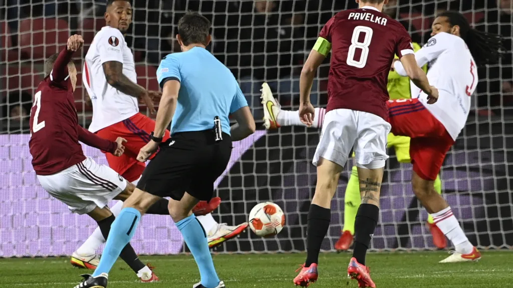 Utkání Sparta - Lyon