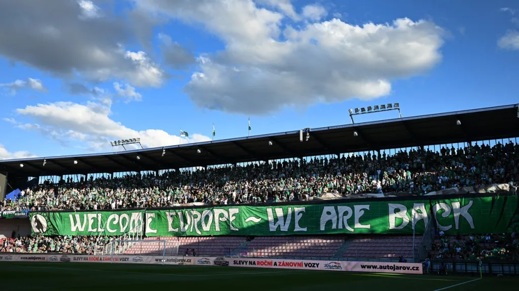 Fanoušci Bohemians na Letné