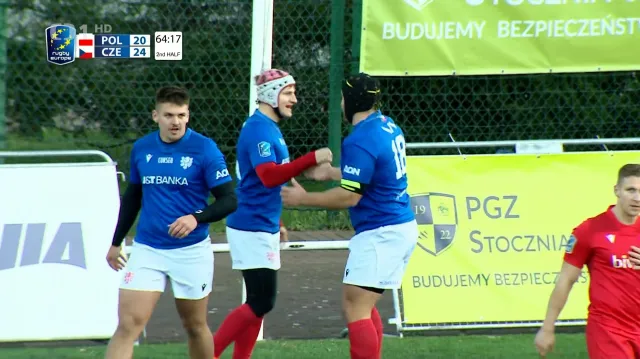 Ragbisté porazili Polsko po osmi letech a vedou svou divizi