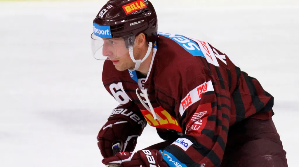 Lukáš Klimek v dresu Sparty Praha