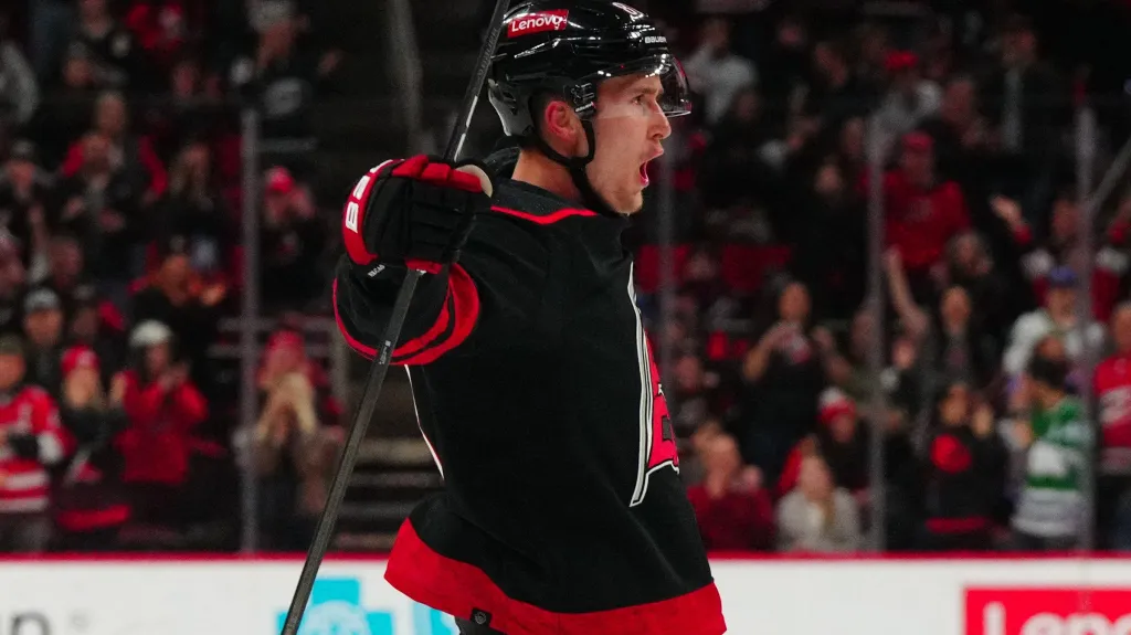 Martin Nečas se raduje z branky