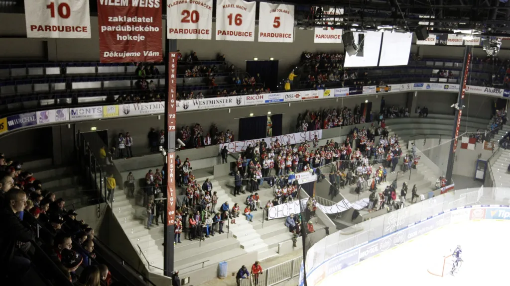 Prázdný pardubický kotel