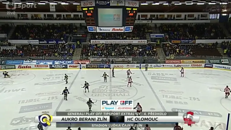 Sestřih utkání Zlín - Olomouc