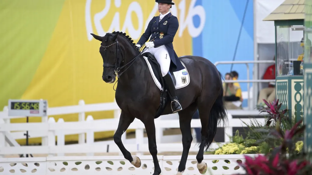 Německá jezdkyně Isabell  Werthová