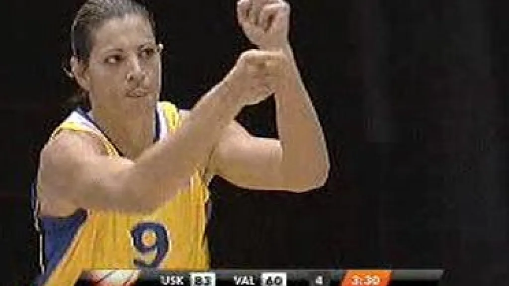 Basketbalistka USK Praha