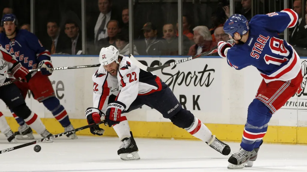 Utkání NY Rangers - Washington