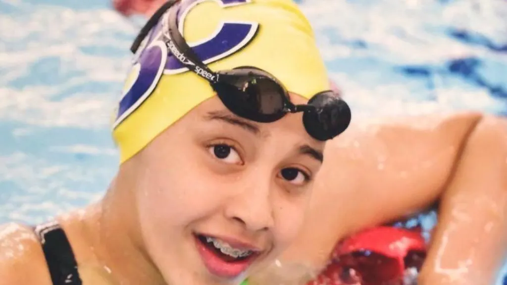 Nepálská plavkyně Gaurika Singhová