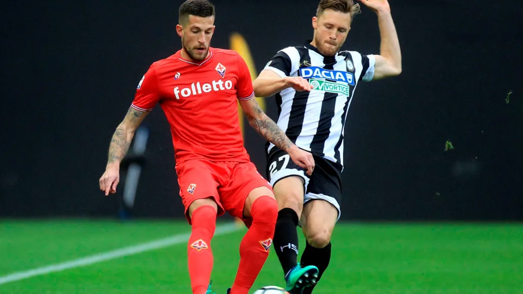 Utkání Udine - Fiorentina