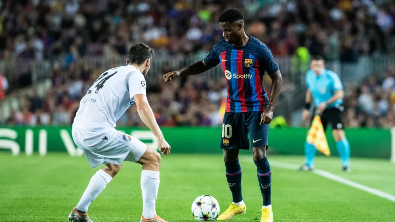 Sestřih utkání Barcelona - Plzeň