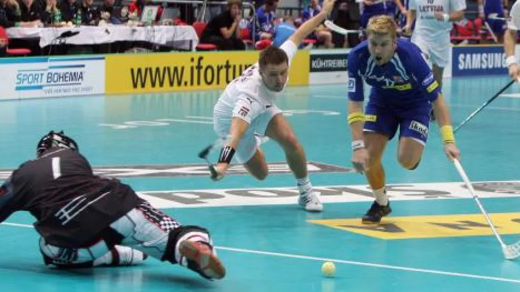 Florbalové utkání