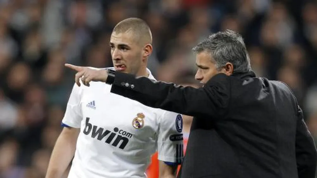 José Mourinho a Karim Benzema