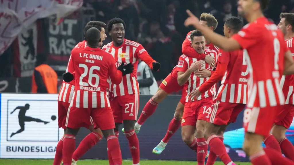 Radost hráčů Unionu Berlín