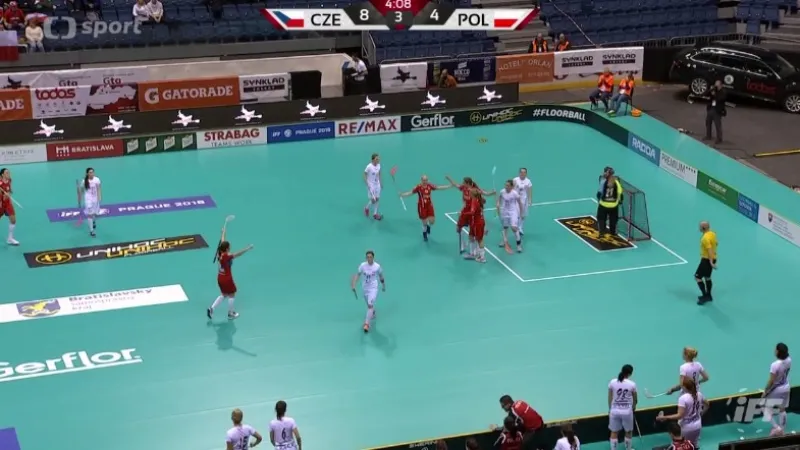 Florbalistky zdolaly Polsko a v semifinále vyzvou Švédsko