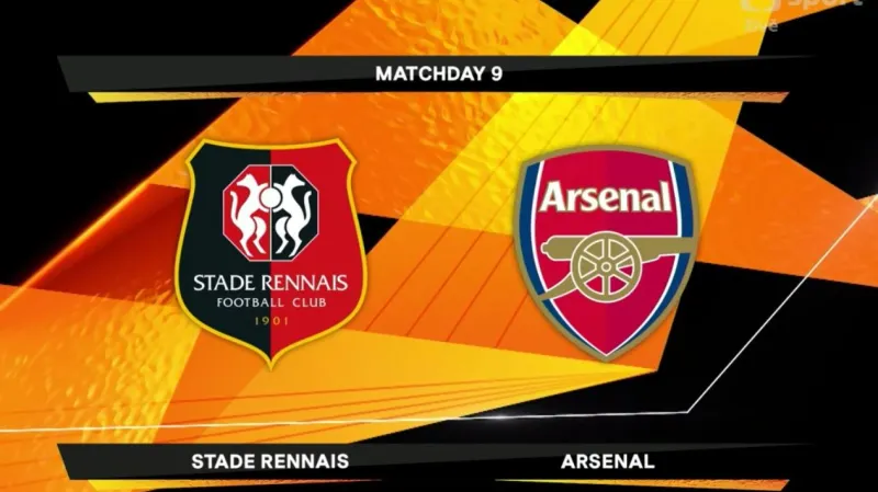 Sestřih utkání Rennes - Arsenal