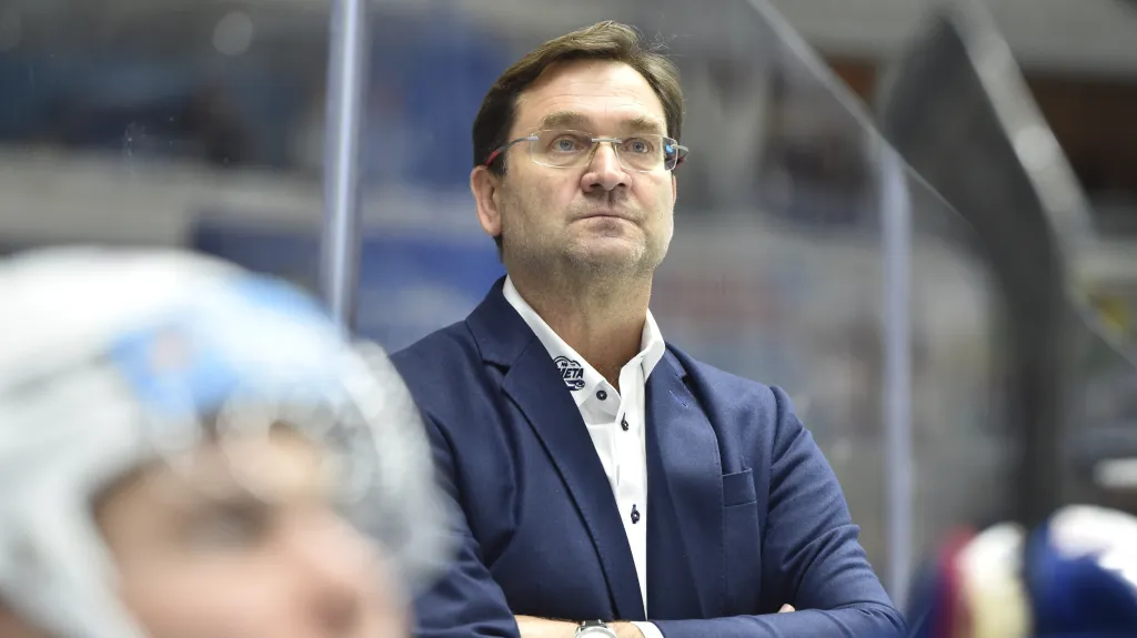Trenér Komety Petr Fiala