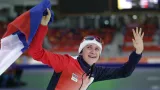 Rychlobruslařka Martina Sáblíková obhájila olympijské zlato
