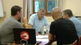 Vůjtek se potkal s trojicí svých asistentů