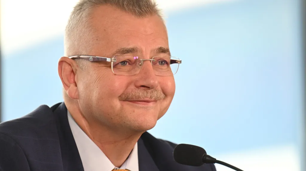 Předseda představenstva Slavie Jaroslav Tvrdík 