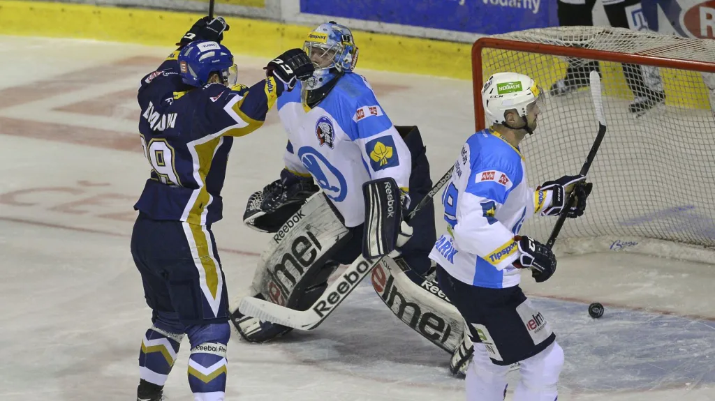 Radost Michala Dragouna ze vstřelené branky Plzni