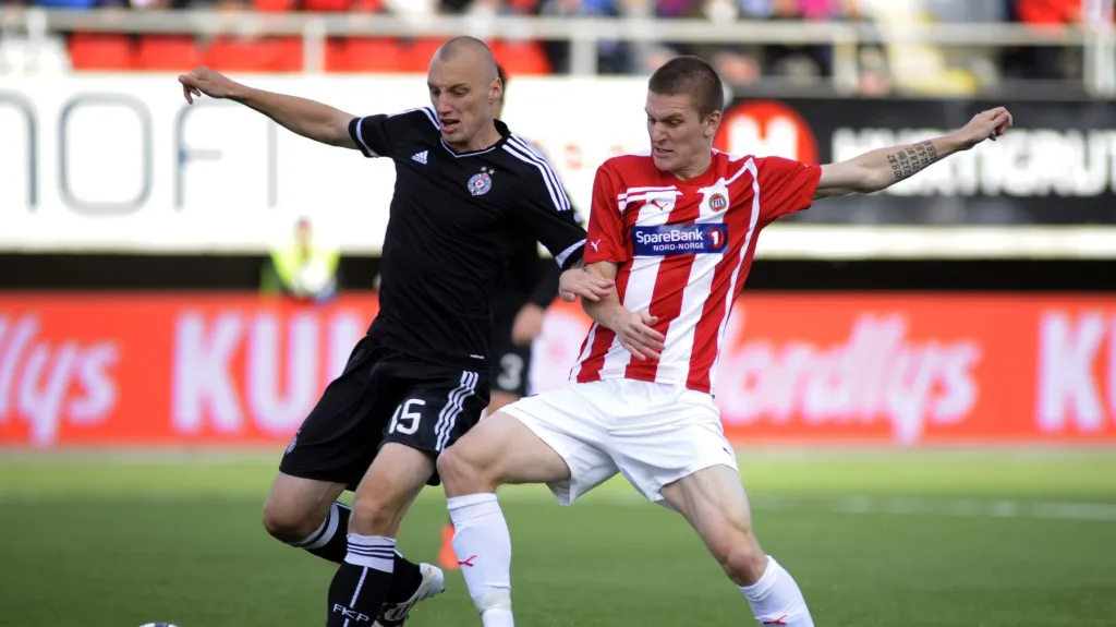 Zdeněk Ondrášek v dresu Tromso