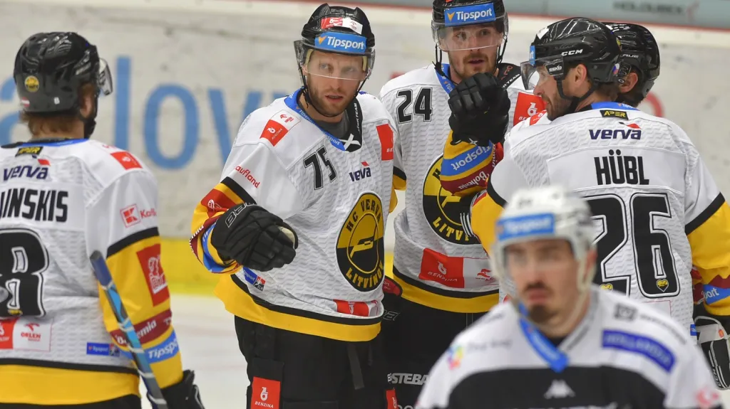 Radost hokejistů Litvínova