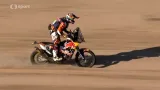 Motocyklisté v 9. etapě Rallye Dakar