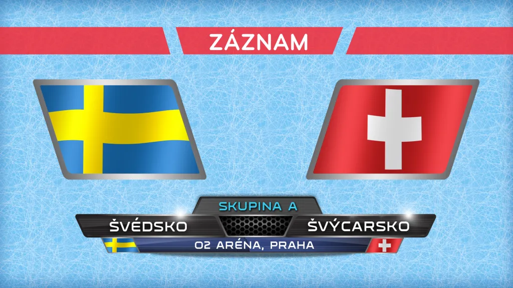 Záznam utkání Švédsko - Švýcarsko