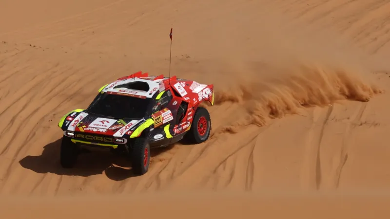 Martin Prokop v 6. etapě Rallye Dakar