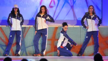 Oblečení českých olympioniků pro hry v Londýně