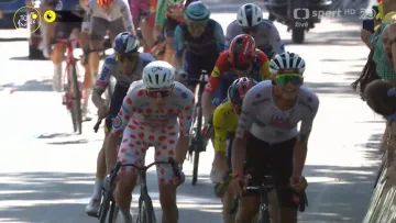 Závěr 2. etapy Tour de France
