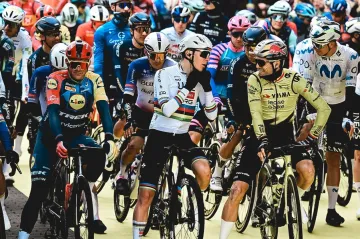 Start závodu Kolem Flander