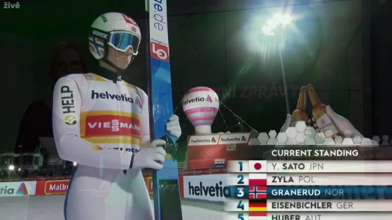 V Engelbergu postoupil z Čechů jen Polášek