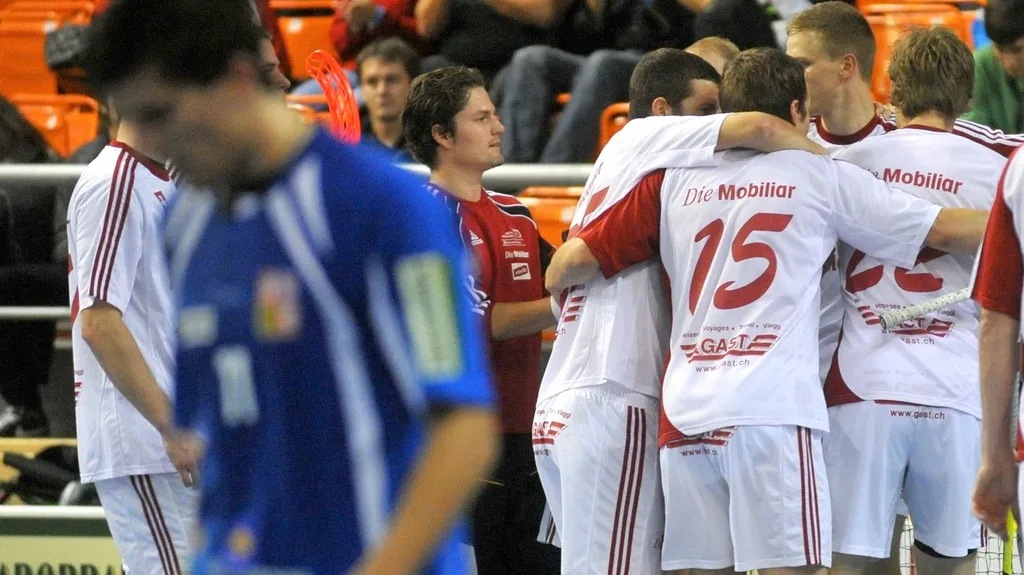 Švýcaři se radují po výhře nad Českem