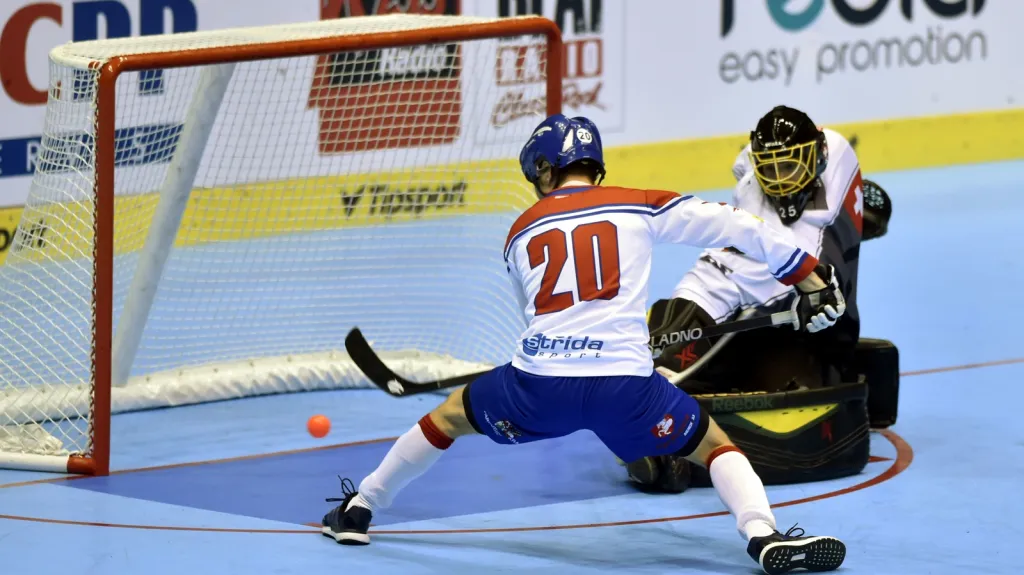 Utkání Česko - Švýcarsko