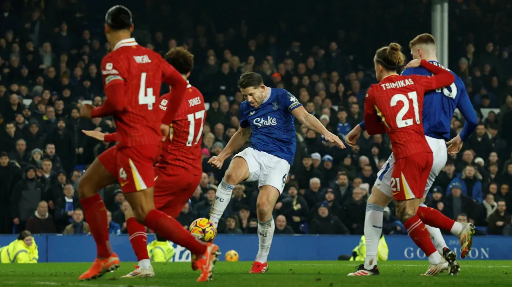 Utkání Everton – Liverpool