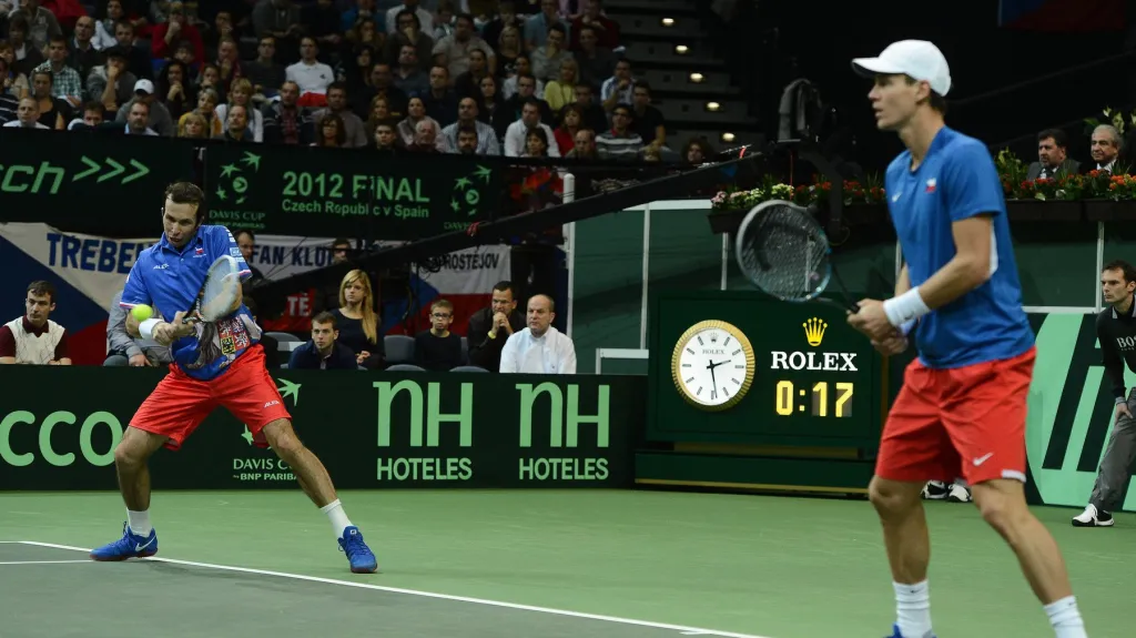 Štěpánek s Berdychem ve finále Davis Cupu