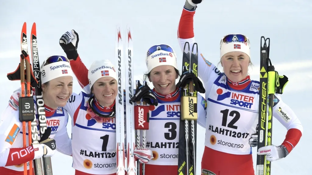 Čtyři Norky obsadily první čtyři místa