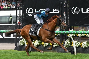 Jamie Melhamová v sedle Half Yours