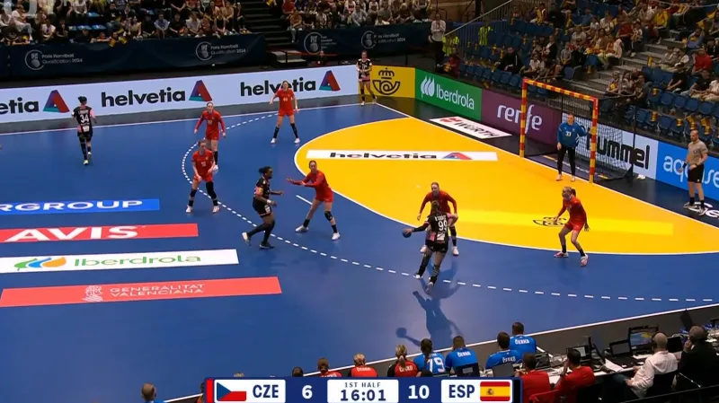Sestřih utkání Česko – Španělsko