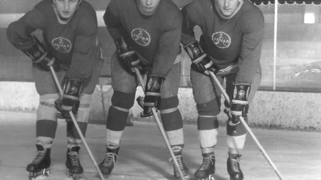 Vladimír Martinec, Jiří Novák a Bohuslav Šťastný