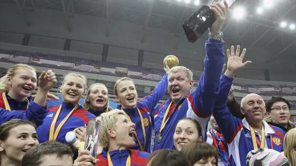 Ruské házenkářky jsou potřetí mistryněmi světa
