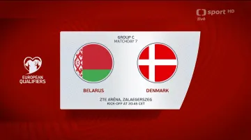 Sestřih utkání Bělorusko – Dánsko