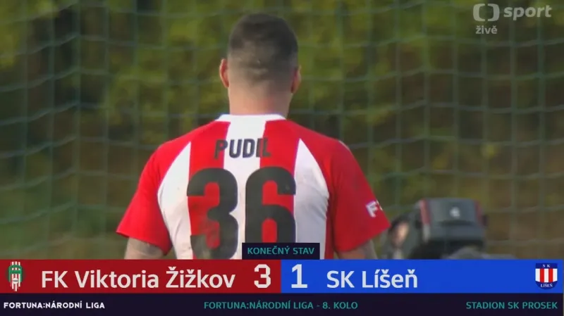 Sestřih utkání Žižkov - Líšeň