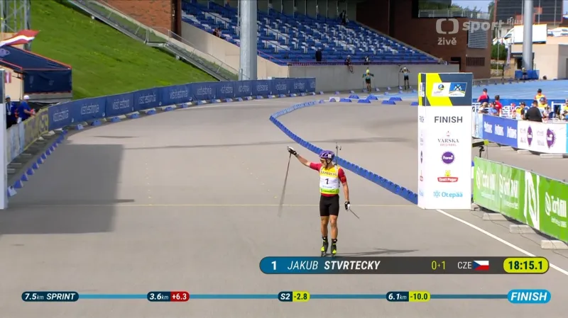 Štvrtecký si na MS v letním biatlonu podmanil sprint