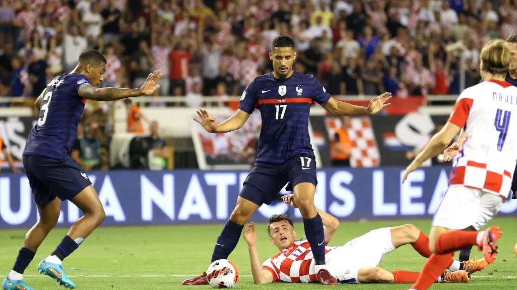 Utkání Chorvatsko - Francie