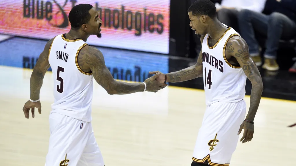 Radost basketbalistů Clevelandu